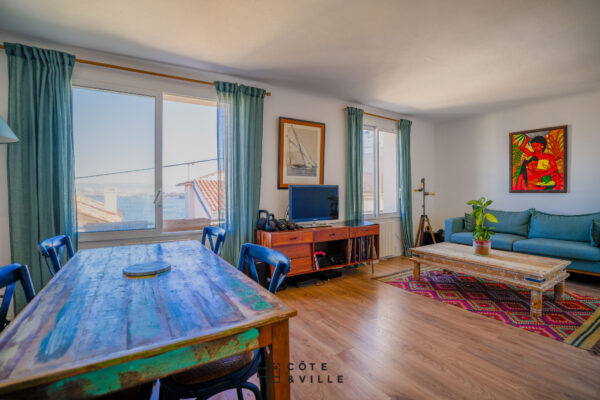 Appartement T2 | Vue mer | Port de La Madrague