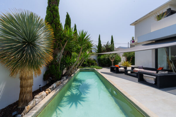 Villa contemporaine vue mer Pointe Rouge
