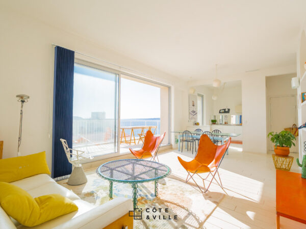 DERNIER ETAGE VUE MER