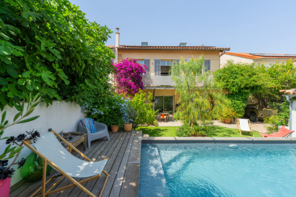 Maison Endoume 5 chambres, jardin, piscine et garage