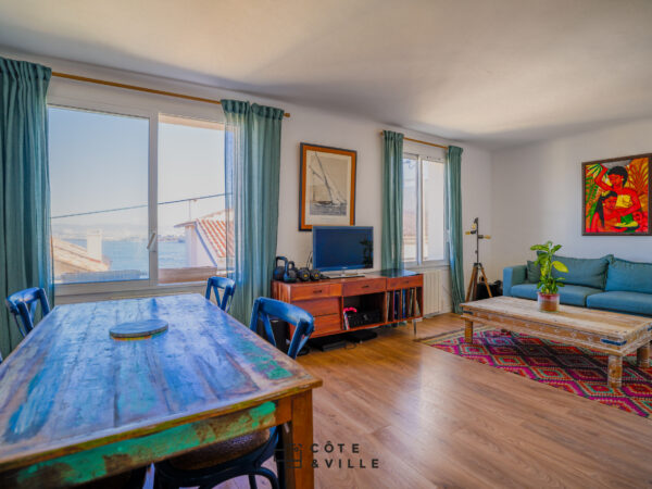 Appartement T2 | Vue mer | Port de La Madrague